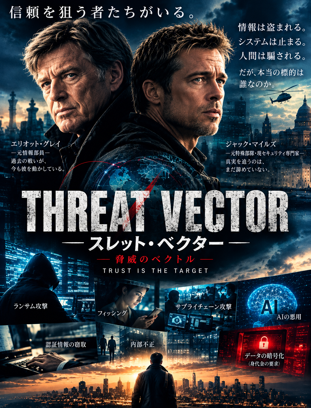 THREAT VECTOR - TRUST IS THE TARGET 脅威のベクトル